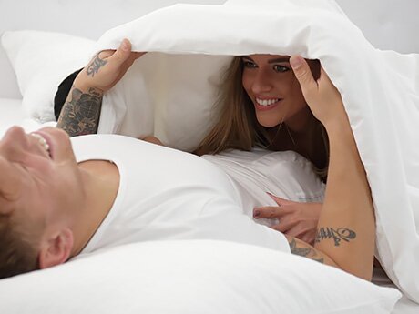 Watch Adorable Young Blonde Gets Anal Early In The Morning video
