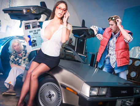 Watch Back to the Future a XXX Parody. Marty fucks his step mom from the past video
