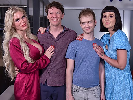 Watch Big Tits MILF Casca And Her Mature Friend In Group Porn video
