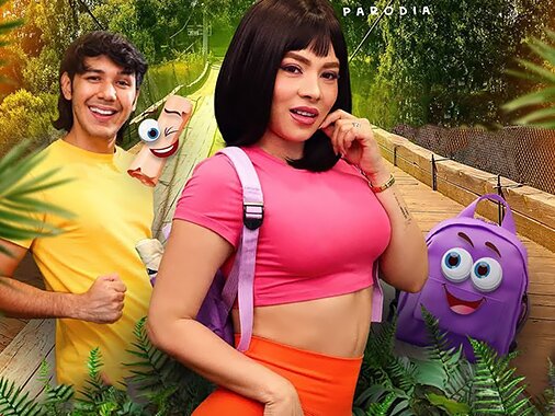 Watch Boots and Dora Learn a Lot About Her Small Holes video