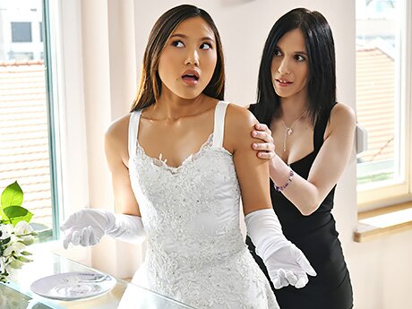 Watch Cheated Bride Wants Revenge And Big Cock For Her Asian Ass video