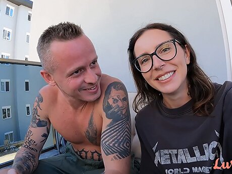 Watch European Chick And Her Boyfriend Go Have Sex In The Wild video