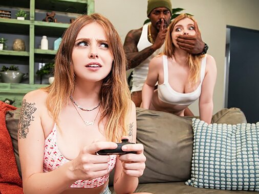 Watch Redhead Teens Take Big Black Cock. Stepsisters and Their New Neighbor video