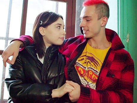 Watch Russian Punk Fucks Cute Neighbor In His Apartment video