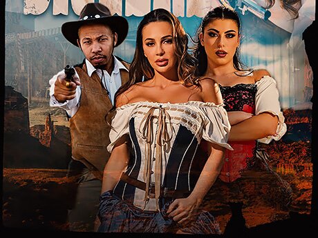Watch This Black Cowboy Allows Himself Too Much, But the White Ladies Like It video