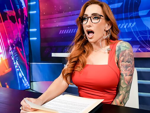Watch TV News Anchor Gets Her Tight Pussy Fucked Live video